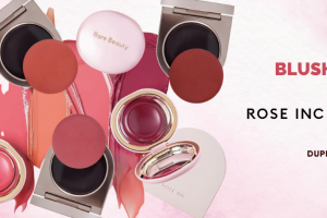 Comparison Antara Rare Beauty vs Rose Inc Cream Blush